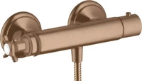HansGrohe 16261310, HansGrohe Brausethermostat AXOR MONTREUX DN 15, Aufputz brushed