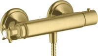 HansGrohe 16261950, HansGrohe Brausethermostat AXOR MONTREUX DN 15, Aufputz brushed