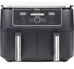 NINJA Hei&szlig;luftfritteuse Foodi MAX DualZone Hei&szlig;luftfritteuse Fritteuse Airfryer 9,5