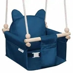 MAMOI Kinderschaukel mit Sicherheitsgurt, h&ouml;henverstellbar 150&ndash;190 cm, Schaukel