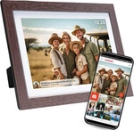 Denver PFF-1042 Digitaler WLAN-Bilderrahmen - 10.1" IPS Touchscreen & Frameo App -