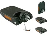 by.schulz Pedal Z.1 Fold, 9/16' x 20tpi, faltbar, schwarz (1 Paar)