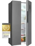 Exquisit Side by Side SBS450-360E anthrazit | 444 L Volumen | Side by Side