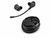 Jlab Work Buds True Wireless Earbuds Black Bluetooth In-Ear-Kopfhörer, Abnehmbares