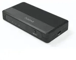 Hama HDMITM-Umschalter 3in 1out - Schwarz
