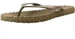 ILSE JACOBSEN Damen Gummistiefel, Modell CHEERFUL01, in Gr&uuml;n - Gr&uuml;n - 38