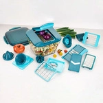 Genius Nicer Dicer Chef Professional Gem&uuml;sescheider 23-tlg. Gem&uuml;sehobel manuell mit