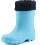 Ladeheid Kinder M&auml;dchen Jungen federleichte Eva Thermo Gummistiefel gef&uuml;ttert