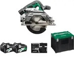 Hikoki C3606DBWPZ, Schwarz, Gr&uuml;n, Grau, B&uuml;rstenlos, 16,5 cm, 5600 RPM, 6,6...