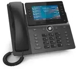 Snom M58, IP-Telefon, Schwarz, 200 Eintragungen, 1.88 - 1.9 GHz, TFT, 12,7 cm (5") -
