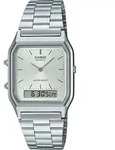 Casio Armbanduhr Vintage AQ-230A-7AMQYES analog-digital - Silber