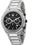 Maserati Stile Herrenuhr R8873642004 schwarz/silber - Silber