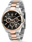Maserati Herren Uhr SUCCESSO SOLAR Chronograph Edelstahl silber UMAR8853151002 -