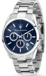Maserati Herren Uhr SUCCESSO SOLAR Chronograph Edelstahl silber UMAR8853151005 -