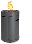 Blumfeldt Crete Gas-Feuerstelle, 13 kW W&auml;rmeleistung, Fl&uuml;ssiggas, Edelstahl,...