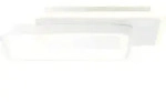 BRILLIANT Wand- und Deckenleuchte 31x31cm Geron wei&szlig; IP20 26 Watt LED integriert -