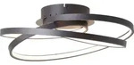 BRILLIANT zeitlose LED Deckenlampe LABYRINTH | schwarze LED Deckenleuchte inkl. LED