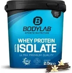 BODYLAB Whey Protein Isolat Pulver - 2000g - Vanille