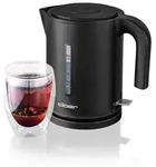 Cloer 4120, 1,2 l, 2200 W, Schwarz, Wasserstandsanzeige, &Uuml;berhitzungsschutz,