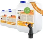 16x 5L FLAMBIOL&reg; Bioethanol 96,6% Premium f&uuml;r Kamine & Ethanol-Brenner