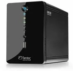 Fantec Cloud NAS HomeServer, SATA, 3.5 Zoll, 0, 1, 480 Mbit/s, 1 L&uuml;fter, 48 W