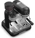 Klarstein Espresso Siebtr&auml;germaschine mit Milchaufsch&auml;umer, 1,4L Retro