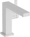 Einhebel-Waschtischmischer Fine Tecturis E ComfortZone 110 CoolStart ZAG mattwei&szlig;