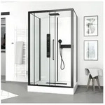 Aurlane CAB248, 900 mm, 1150 mm, 2170 mm - Schwarz