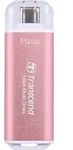 Transcend ESD300, 512 GB, USB Typ-C, 3.2 Gen 2 (3.1 Gen 2), 1050 MB/s, 10 Gbit/s,