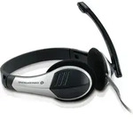 Conceptronic POLONA CCHATSTAR2 Stereo-Headset - Schwarz/Silber