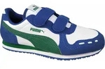 Puma Schuhe Cabana Racer Sl 20 V Ps, 38373013 - Gr&uuml;n/Wei&szlig;/Dunkelblau - 28