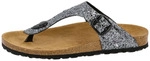 Lico BIOLINE GLISTO Damen Pantoletten, Anthrazit, 38 EU - Grau - 38
