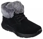 Skechers On The Go Joy-Plush Dreams 144042-BKGY, Winterschuhe, Damen, Schwarz,