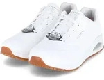 Skechers Low Sneaker SUTAL Herren Synthetik Wei&szlig; Gr&ouml;&szlig;e: 391/2 - Wei&szlig; - 39,5