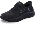 Skechers Slip-Ins: Go Walk Flex Sneakers Laag - Zwart - Maat 37 - Schwarz - 37