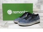 Remonte Schn&uuml;rhalbschuhe in blau, Gr. 36 - Blau - 36