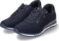 Marco Tozzi Low Sneaker Damen Textil & Synthetik Blau Gr&ouml;&szlig;e: 37