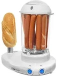 Clatronic 2in1 Hot Dog Maker & Eierkocher | Hotdog Maker Set f&uuml;r 1-14 W&uuml;rstchen 