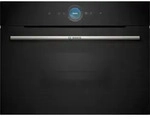 Bosch Serie 8 CDG714XB1, Klein, 38 l, 30 - 100 &deg;C, Schwarz, Ber&uuml;hrung, Vorderseite