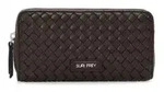 SURI FREY Geldb&ouml;rse Karly Zip Around Wallet Brown dunkelbraun - Dunkelbraun