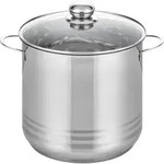 ELO Basic Brillant Gro&szlig;raumtopf Edelstahl Volumenskala Induktion silberfarben 24cm