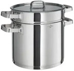K&uuml;chenprofi Pastatopf SAN REMO, 22 cm - Silber
