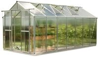 GFP Gew&auml;chshaus SAPHIR 7 aus Alu 259x449 cm ca. 6 mm Doppelstegplatten mit