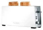 Graef TO 91 2-Scheiben Toaster wei&szlig; - Silber/Wei&szlig;
