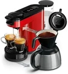Philips Senseo® Switch 2-in-1 Pad und Filter Kaffeemaschine mit Thermo Kanne +