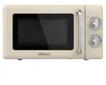 Cecotec 01704, Arbeitsplatte, Solo-Mikrowelle, 20 l, 700 W, Drehregler, Beige - Beige