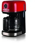 Ariete 1396/00, Filterkaffeemaschine, 1,5 l, Gemahlener Kaffee, 900 W, Rot - Rot