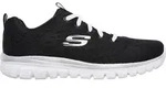 Skechers Get Connected 12615W-BKW Damen - Schwarz - 36