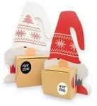 itenga Wichtelbande XL Adventskalender 24x Figuren + 24x W&uuml;rfel + 24x Sticker -