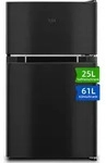 ChiQ FTM86L4E Kompakt K&uuml;hl-Gefrierkombination ,61 Liter K&uuml;hlen, 25 Liter Gefrieren,